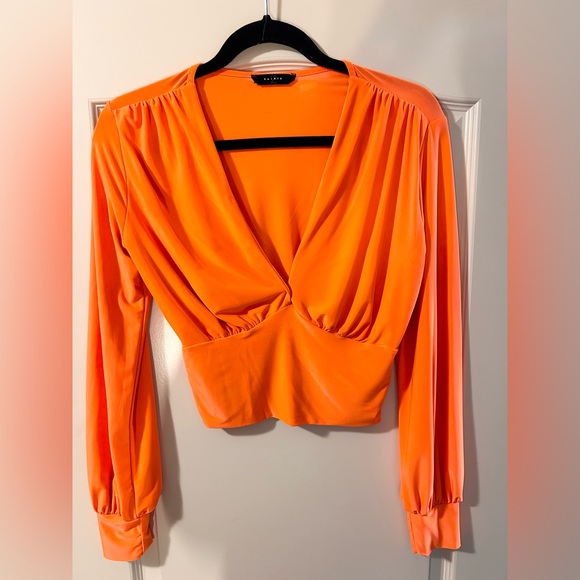 Bright orange 2 Saints top - Picture 7 of 8